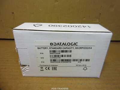 DATALOGIC 94ACC0048 Battery 3000 mAh Standard Capacity, Skorpio X3/X4 NEW NEU