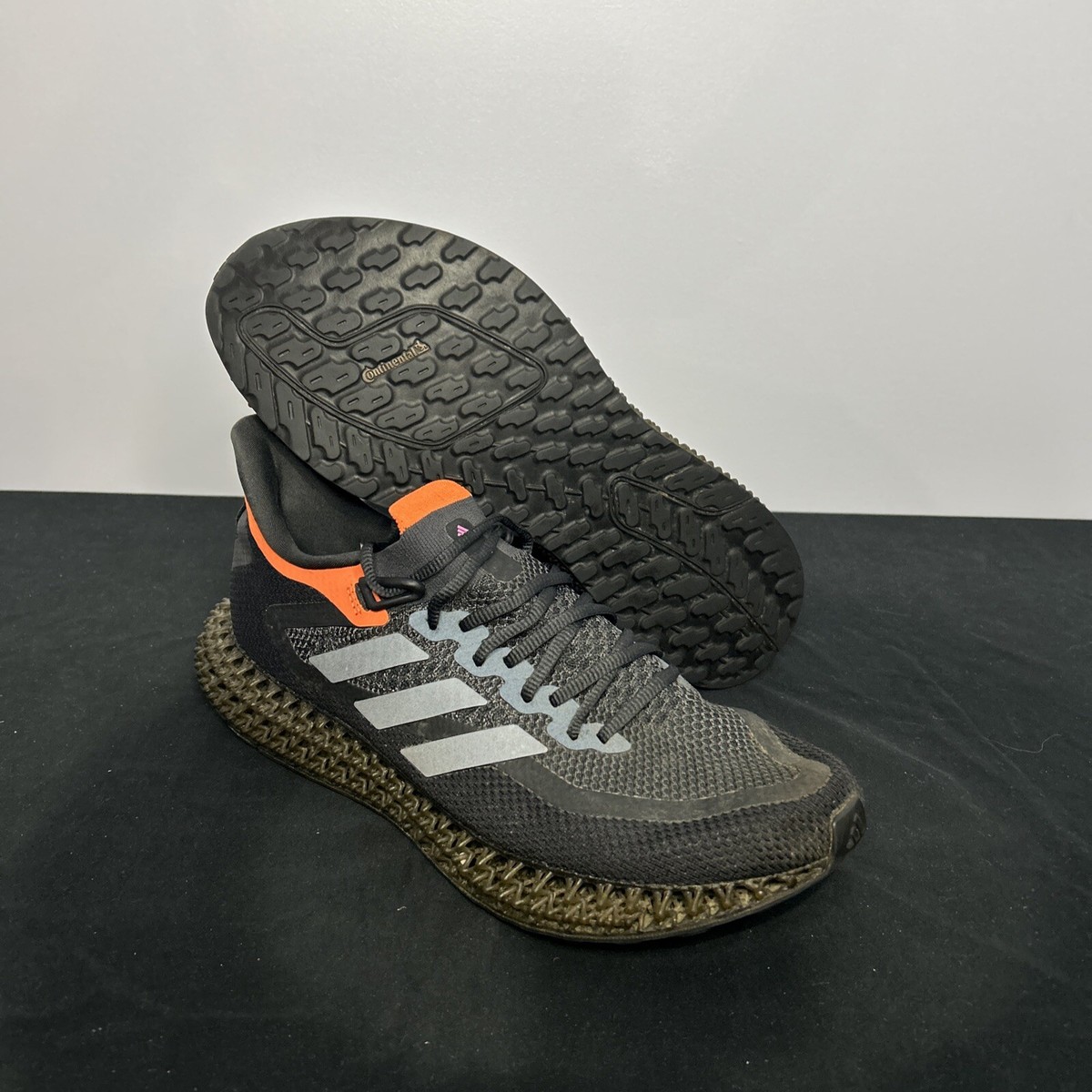 DSQURED２ ADIDAS 4DFWD 2 CARBON BLACK ORANGE MENS RUNNING SHOES RARE