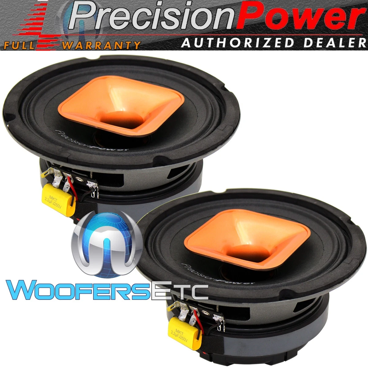 Precision Power 6.5in. Speaker Car Speakers and Speaker Systems