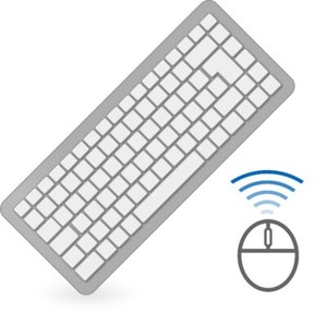 Kabelloses Tastatur & Maus Set für unsere PC-Reihe - Nur Zusatzartikel