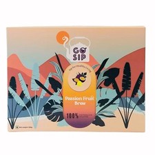 Passion Fruit Brew Tea Hot  Iced Naturally Fruity Tea Pack of 18 Sachets