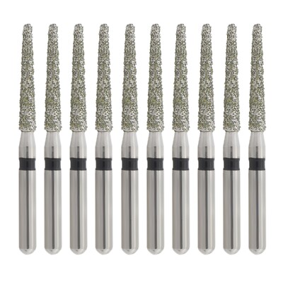 Dental Diamond Burs Round End Taper Super Coarse 850/016SC FG High Speed Bur