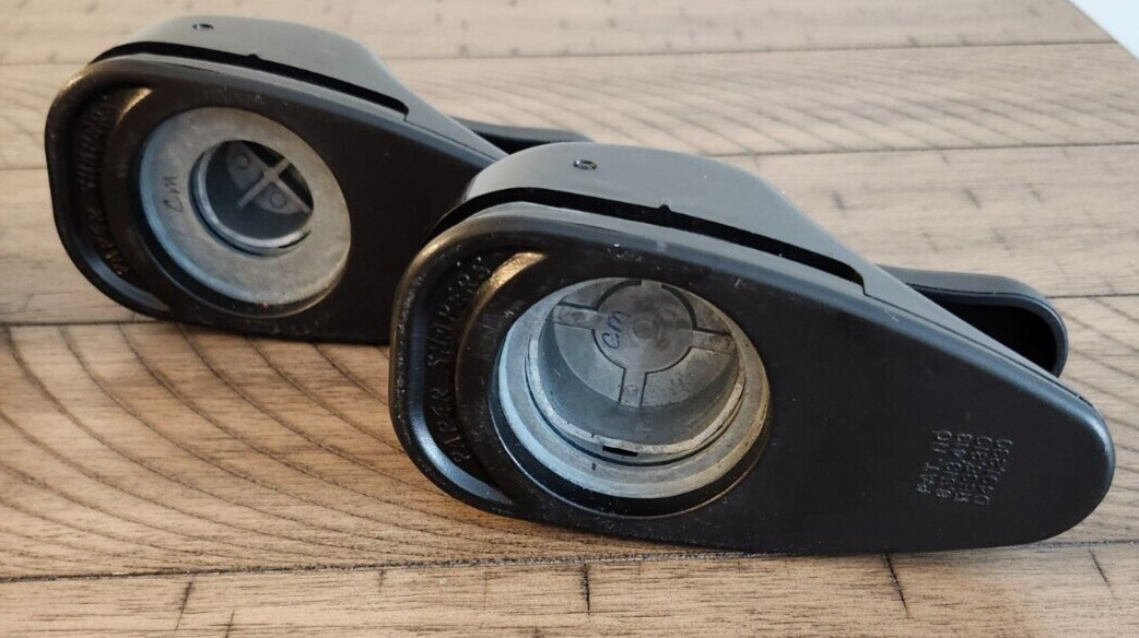 Lot of 4 STAMPIN UP Paper Punches Circles 1.75" 1.25" Square 1.25" Butterfly