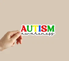 Autism Awareness Sticker Kindness Love Sticker Water Bottle Laptop Notebook Car