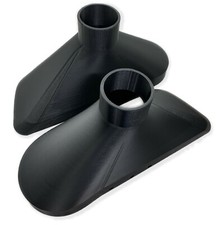 Lufteinlasstrichter Bremskühlung passt für BMW E46 M-Technik 2 Stoßstange 60mm