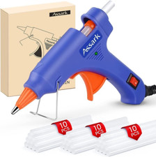 Hot Glue Gun Kit with 30 Glue Sticks(130Mm X 7Mm), Fast Preheating Hot Melt, Hig 0.50 per gallon