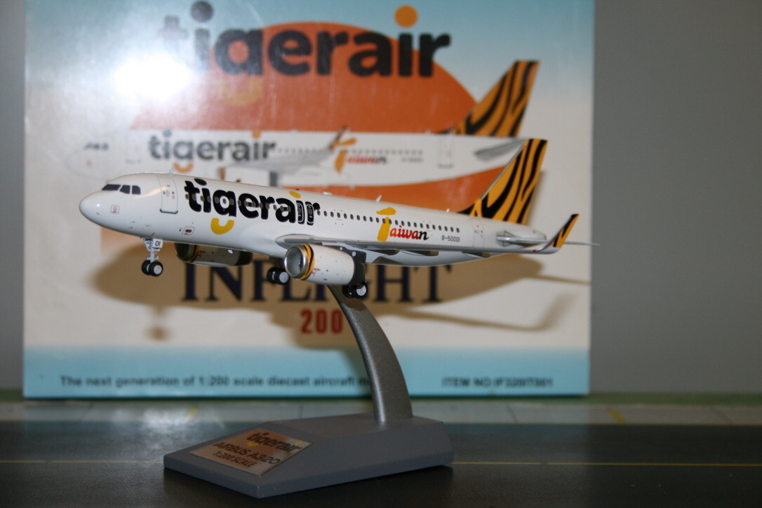Inflight200 1:200 Tigerair Taiwan Airbus A320-200 B-50001