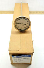 New Weksler 3" Bimetal Thermometer 20-240°F 12" Stem 1/2" NPT  3A1244FMX