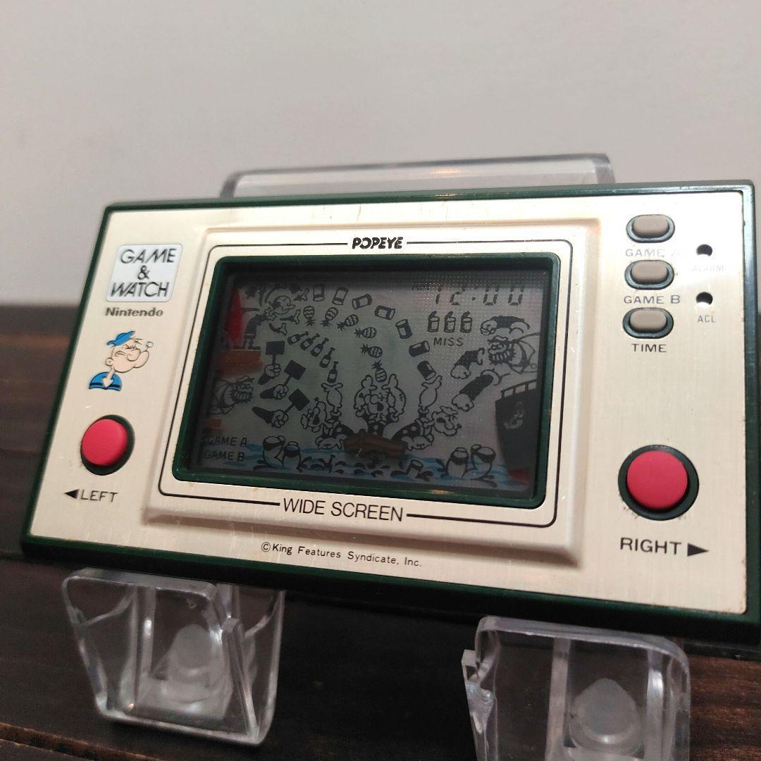 NINTENDO GAME & WATCH Popeye Wide Screen 1981 Tested, Working
