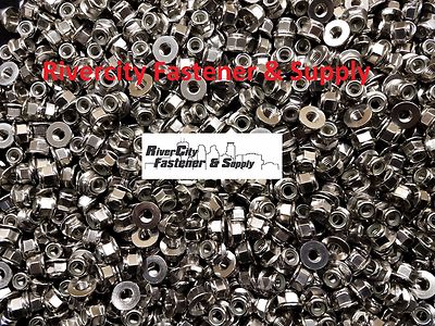 Inserti Nylon Antivibranti Metrici Dadi Bloccaggio Flangia Con Inserto Nylon M6-1.0 - Inox A2, DIN 6926, 25 Pezzi, Rivercity Dado Flangiato M6