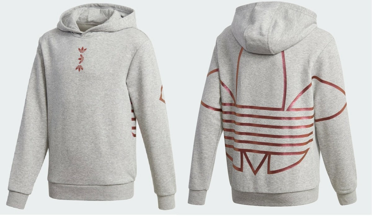 adidas trefoil hoodie junior