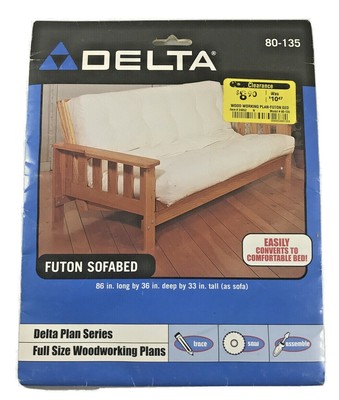 Delta Plan Series Full Size Woodworking Plans Futon Sofa ...