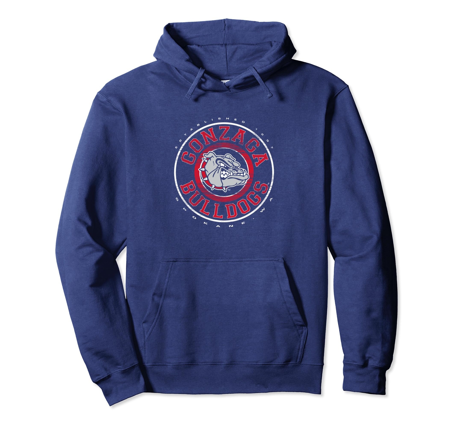 Gonzaga Bulldogs Showtime Navy Officially Licensed Pullover Hoodie