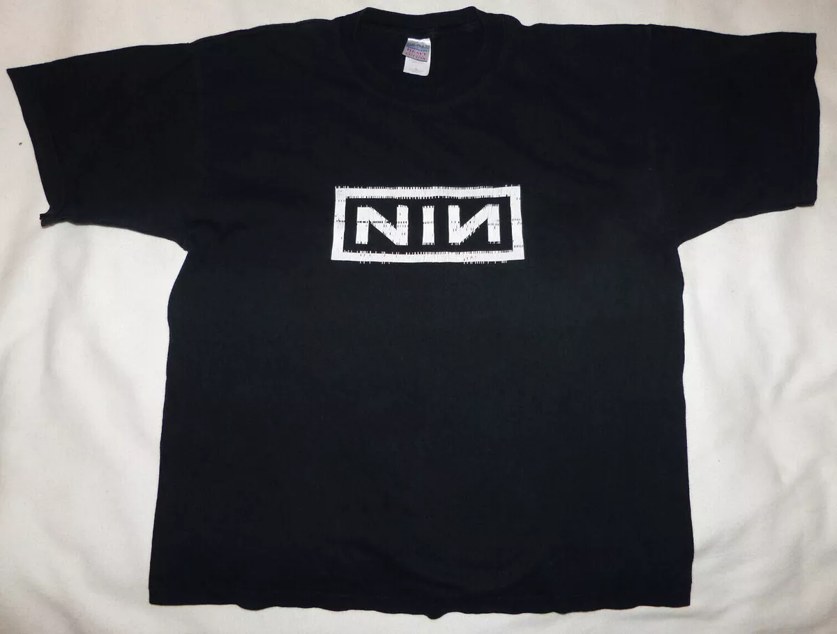 NINE INCH NAILS NIN VINTAGE 1998 SHIRT GILDAN HEAVY WEIGHT COTTON