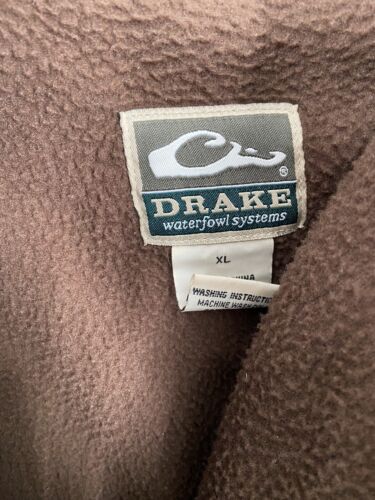 Drake Waterfowl Systems Jacket Men's Extra Large 2-in-1 Camouflage Full Zip - Picture 2 of 5