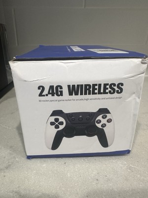 SJGAM 4K HDMI M15 Plus Wireless 3D Rocker Special Game For Arcade, 2 Controllers