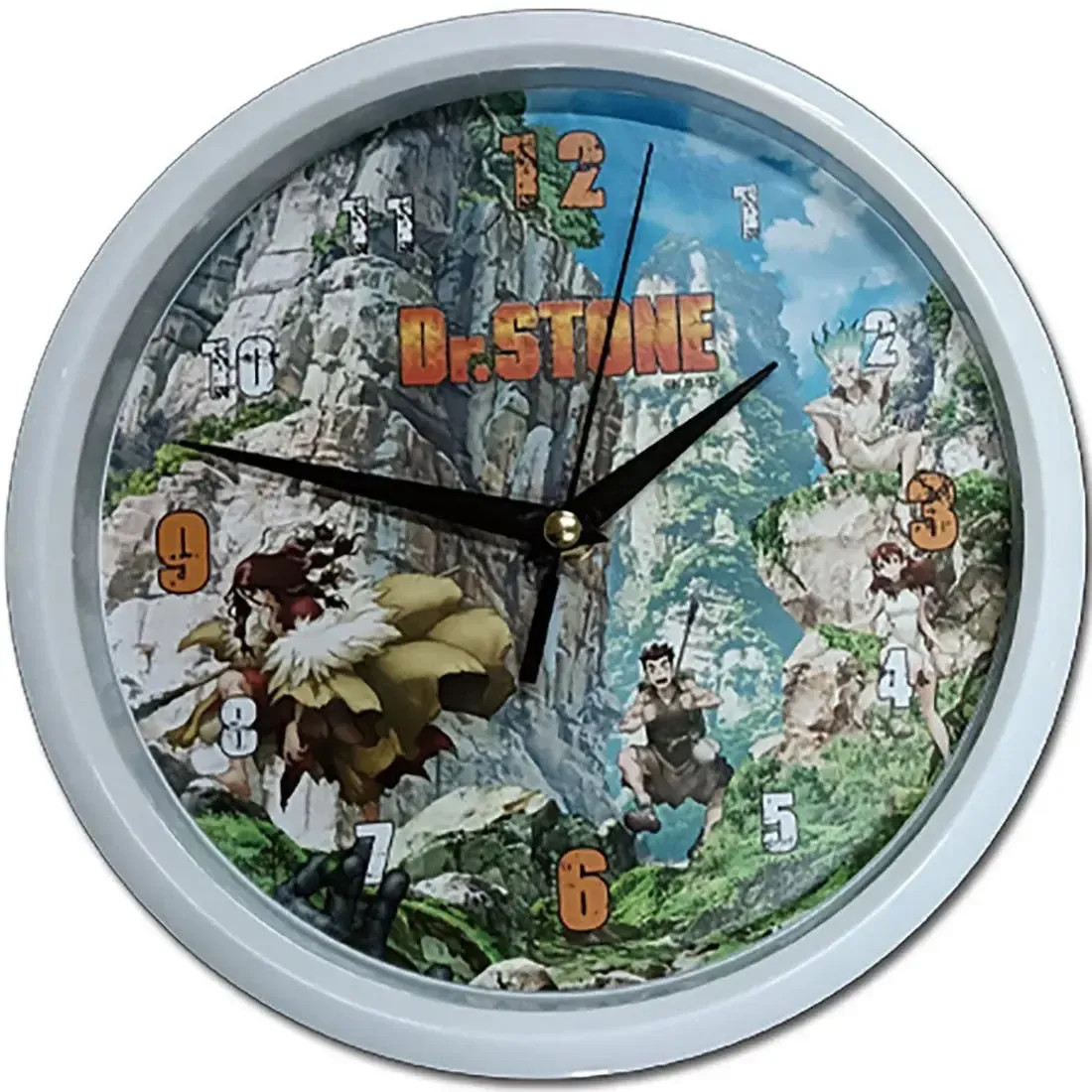 Dr. Stone - Reloj de Pared Personajes Principales (9") - Great Eastern Entertainment