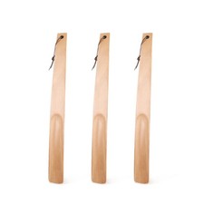 Long Handled Wooden Shoe Horn Wood Shoehorn for Men Women Kids Seniors