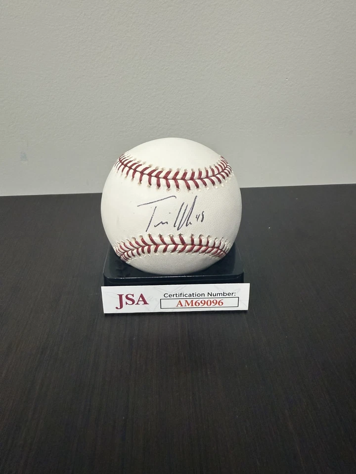 Travis Hafner Signed Baseball JSA Certified Foto 2 de 2