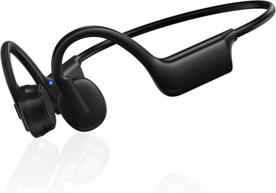 Bone Conduction Headphones, Wireless Bluetooth Open-Ear Sports Headphones with M
