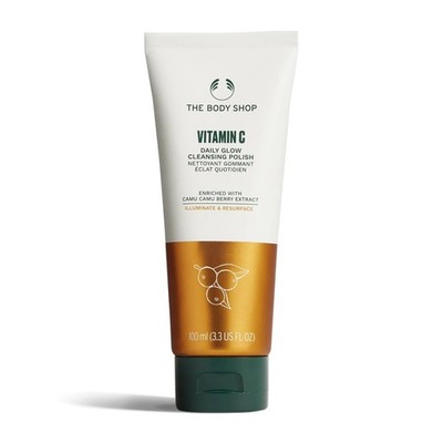 The Body Shop Vitamin C Glow Cleansing Polish 100ml | Strahlende glatte Haut