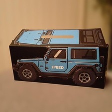 SPEED mini car storage box, 48 cars included, blue box #50c761