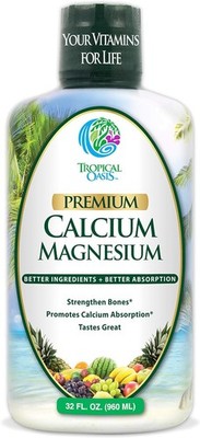 Premium Liquid Calcium Magnesium Citrate - Natural formula w/ support for str...