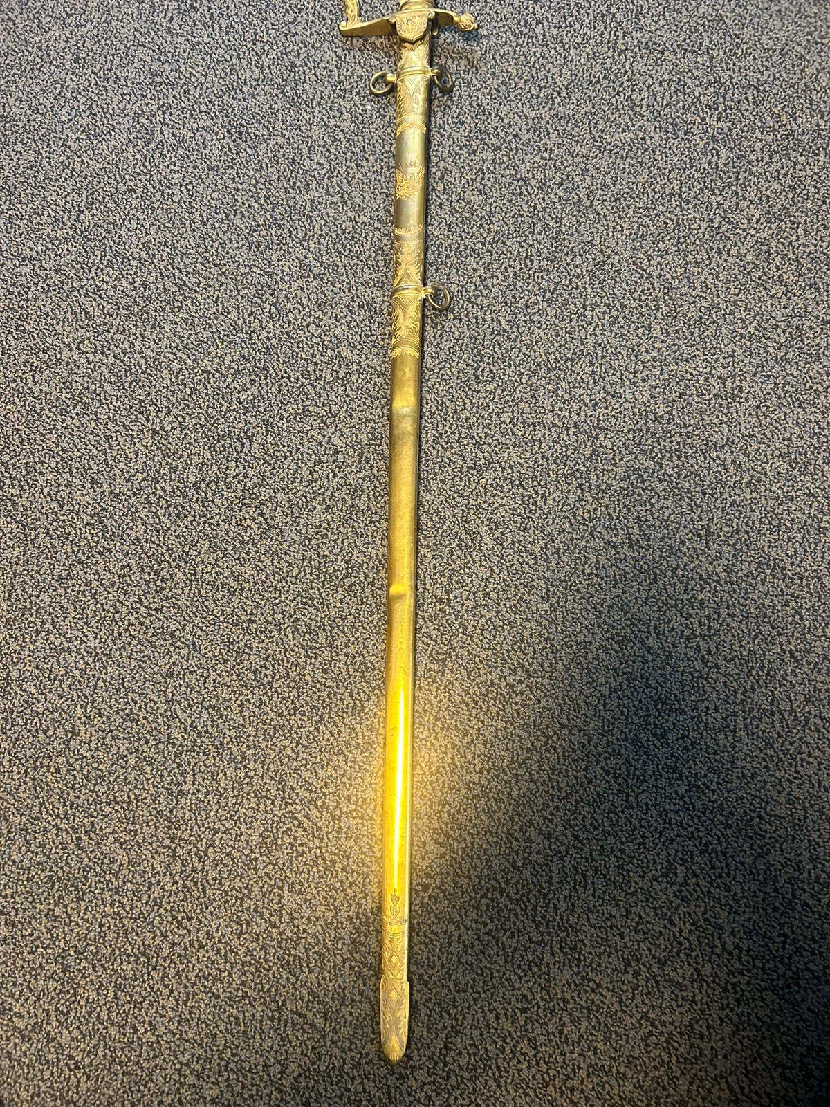 RARE A.W. SPIES EAGLE HEAD POMMEL SWORD 1827-1835