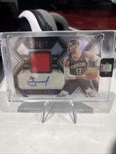 2022-23 Panini Select Autographed Memorabilia Jonas Valanciunas 082/199