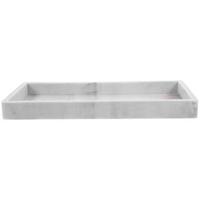 Marble Vanity Tray Bathroom Trays for Counter Silicone Shatterproof