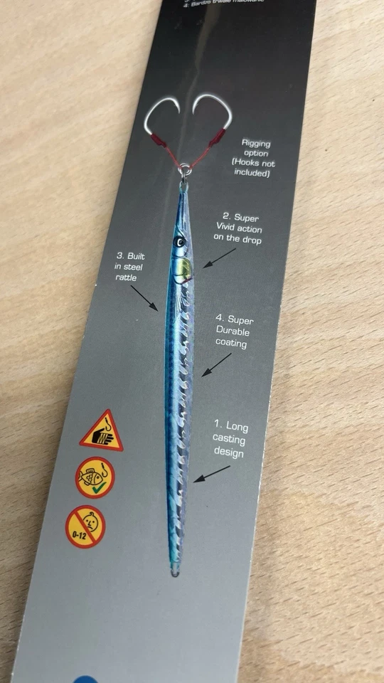 11 x Savage Gear 3D Needle Fishing Jigs 100g - Image 4 of 4