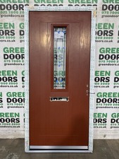 COMPOSITE FRONT DOOR EXTERNAL EXTERIOR DECORATIVE GLASS WOODGRAIN NEW DECORATIVE