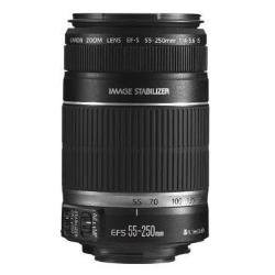 Телеобъектив с зумом Canon EF-S 55-250 мм f/4-5.6 is - стабилизатор изображения (международная модель)