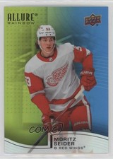 2021-22 Upper Deck Allure Rainbow Green Blue 38/299 Moritz Seider #R-16 po4