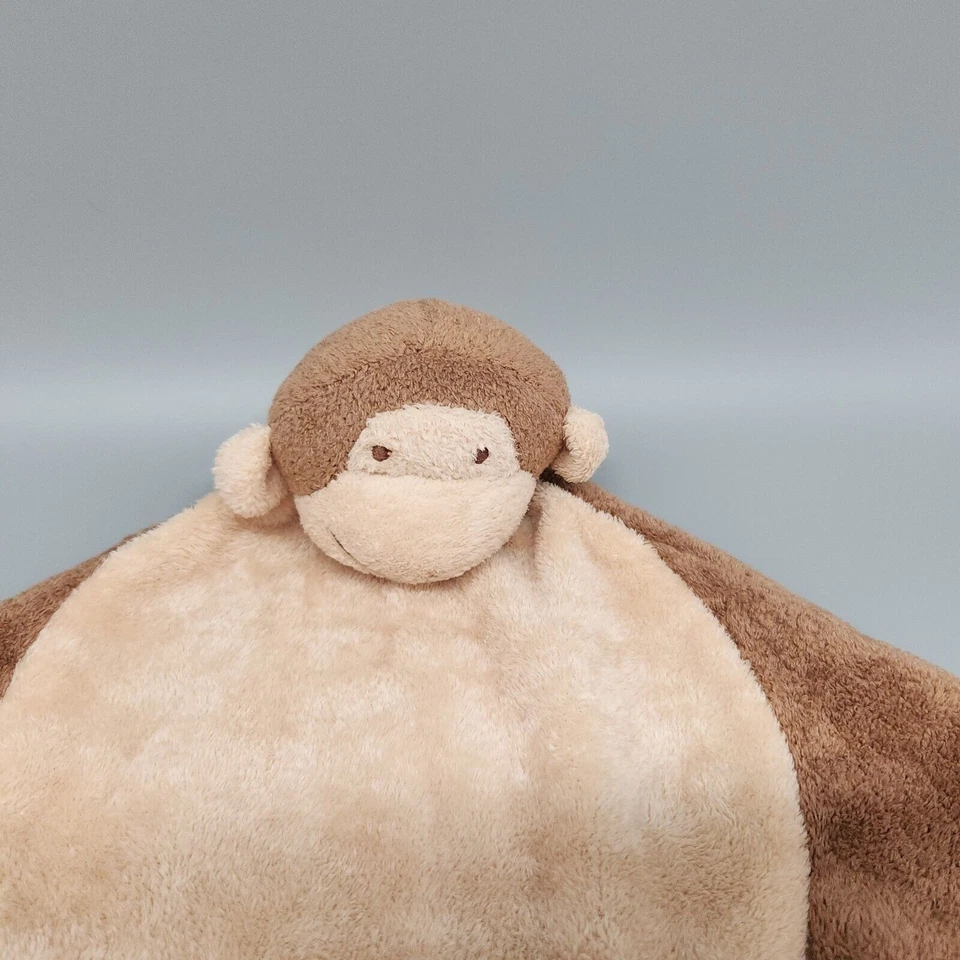 Angel Dear обезьяна безопасности одеяло ребенка милый коричневый желтовато-коричневый плюшевая мягкая игрушка животное - Изображение 2 из 4