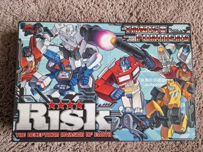 Transformers Risk The Decepticon Invasion of Earth Board Game Never Played 2016