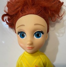The Wiggles Emma Doll Toy Figure 32 cms Removable Dress Hard Plastic Yellow 2021