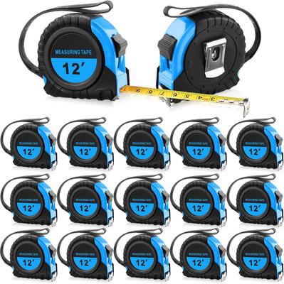 20 Pieces Easy Read Measuring Tape Bulk 12 FT Retractable Measuring Small Tape w