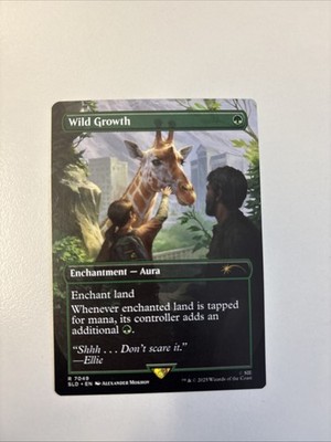 Wild Growth Magic The Gathering Secret Lair Rare R7049 PlayStation 