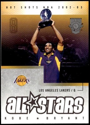 2002-03 Fleer Hot Shots #159 Kobe Bryant F5