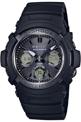 Casio G-Shock Funk Solaruhr AWG-M100SBB-1AJF Herren schwarz NEU