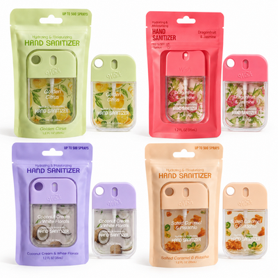 #ad Pocket Hand Sanitizer Spray 1.2 fl oz Choose Scent Moisturizing Travel Size $3.59
