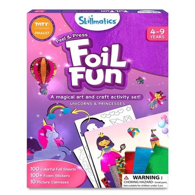 Skillmatics Foil Fun - Unicorns & Princesses, No Mess Art For K Toy