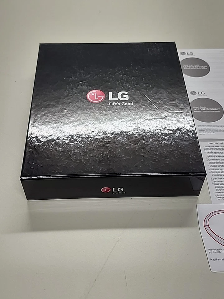 Auriculares Bluetooth LG Tone Infinim HBS-910 Harmon Kardon Sound Rosa *Probados* Bonitos Foto 4 de 4