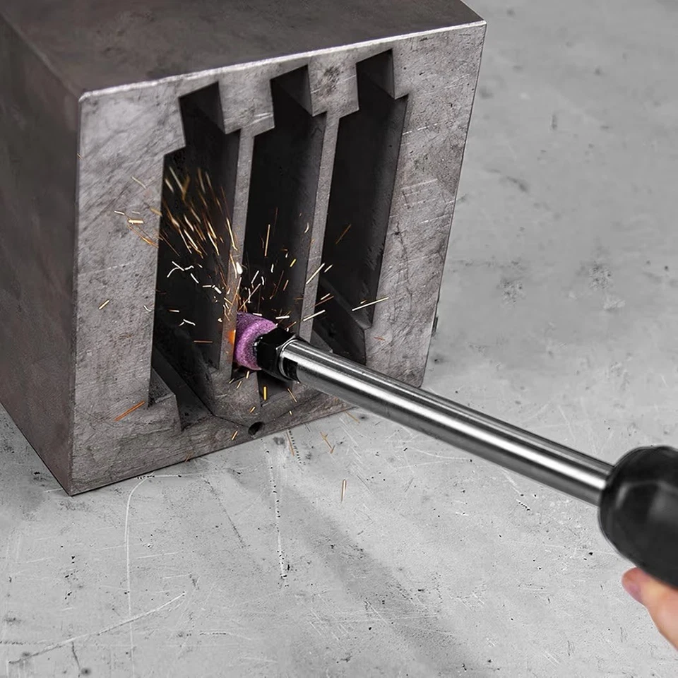 Moedor elétrico de extensão extra longa 6", 1/4" variável-A026 - Imagem 2 de 4