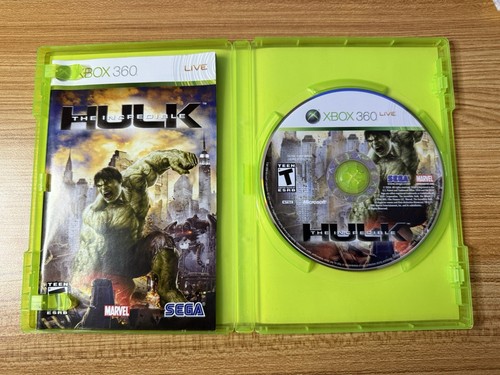 The Incredible Hulk (Microsoft Xbox 360, 2008) GameStop Exclusive Red Hulk CIB - Picture 4 of 4