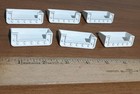 LEGO Soccer Set 3409 Parts Lot of 6 White Windscreen 2 x 6 x 2 Blank Custom  — photo 5