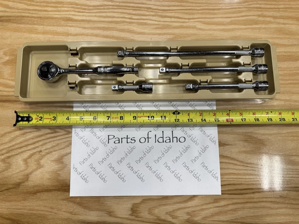 "Juego de bandejas de trinquete y extensión de unidad limitada de combate bronceado de 3/8"" FZERO" Foto 2 de 4