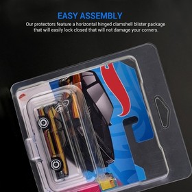 1-30Pack Short Card Clear Protector for Hotwheels