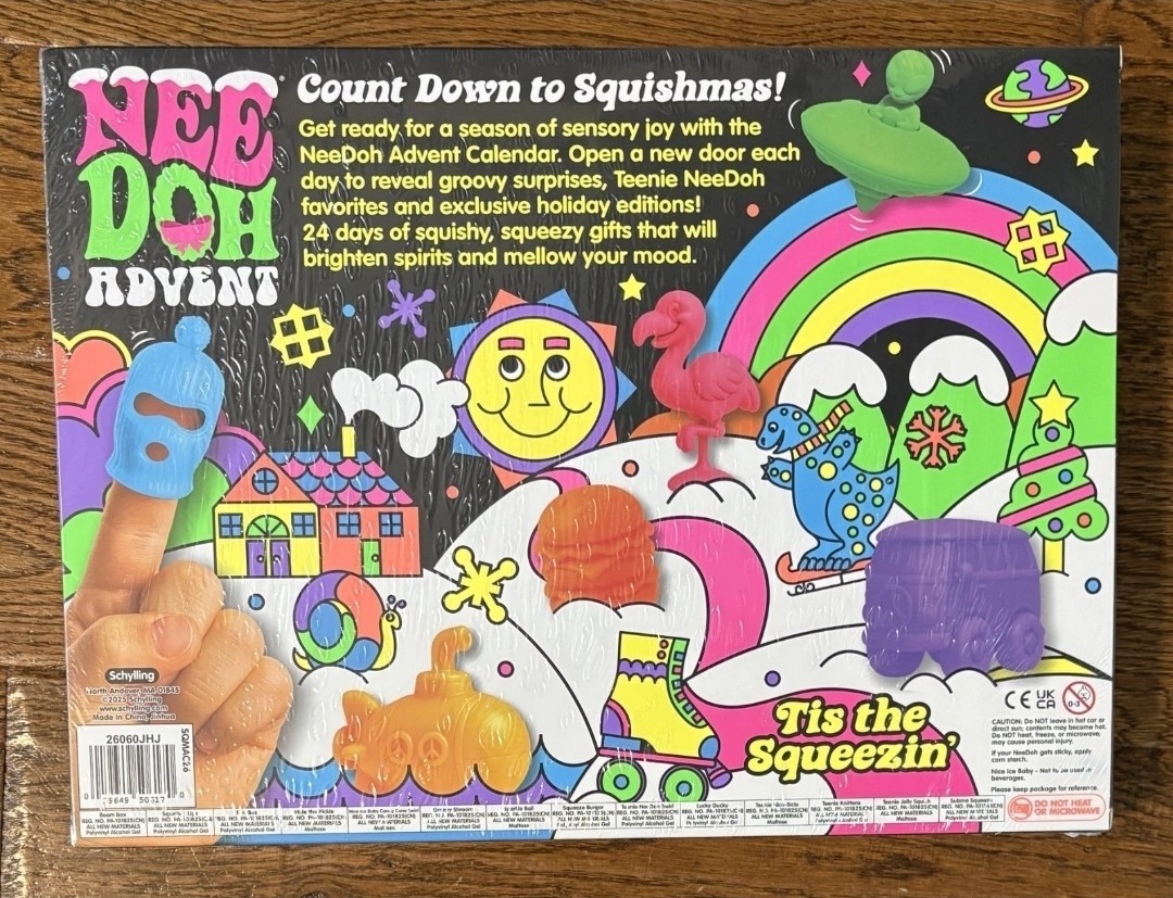 Needoh Christmas Advent Calendar 2026 Christmas Countdown New In Box | eBay